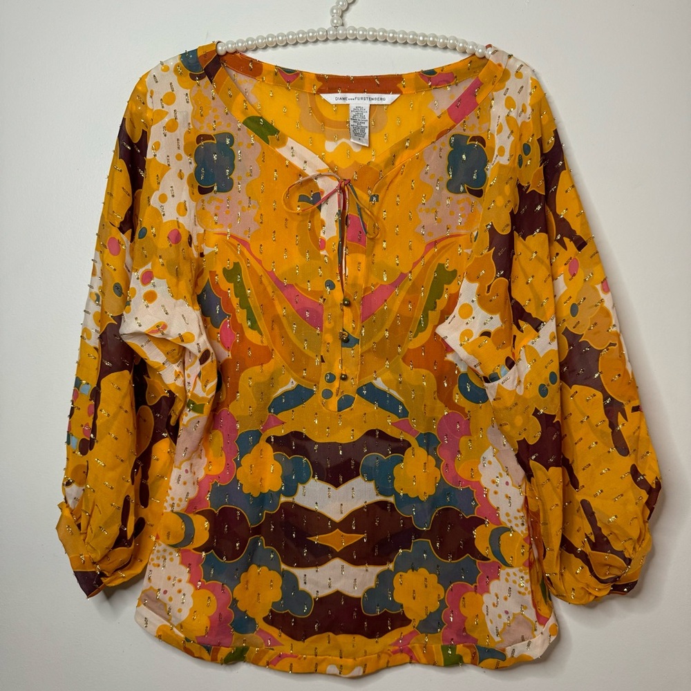 Diane Von Furstenberg Silk Blouse